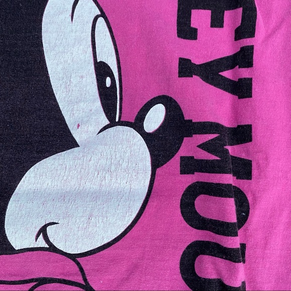 Vintage Disney Mickey Ringer Long Sleeve - Picture 7 of 7